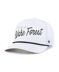 '47 Brand Men's White Wake Forest Demon Deacons Fairway Hitch Adjustable Hat