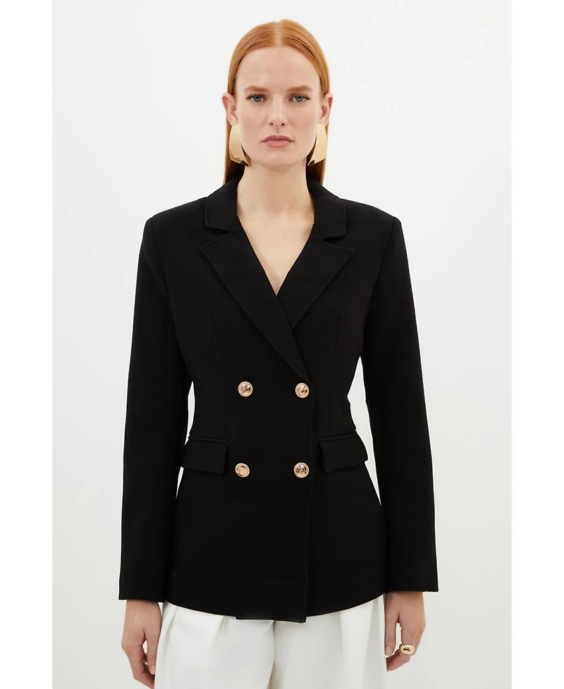 Karen Millen Women's Tailored Double Breasted Blazer