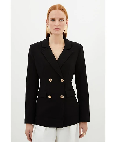 Karen Millen Women's Tailored Double Breasted Blazer