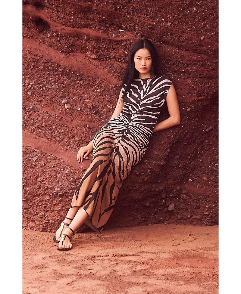 Karen Millen Women's Slinky Maxi Dress