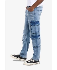 Xray Men's Straight Fit Cargo Jeans