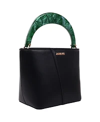 Jason Wu Small Smooth Pu Tote with Acrylic Top Handle