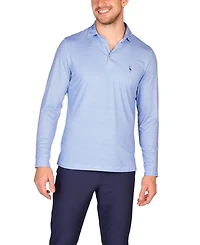 Tailorbyrd Men's Gameplay Long-Sleeve Performance Polo