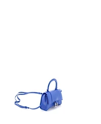 Pre-Owned Balenciaga Mini Hourglass Top Handle Bag Leather