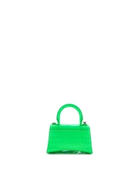 Pre-Owned Balenciaga Xs Hourglass Top Handle Bag Embossed Leather
