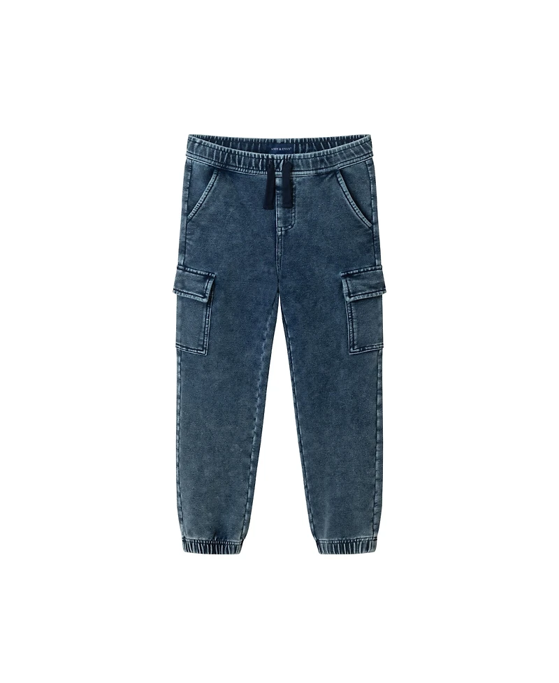 Andy & Evan Toddler/Child Boys Check Buttondown and Jogger Set