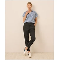 Pact Women's The Jess Roll-Up Pant Midweight Twill