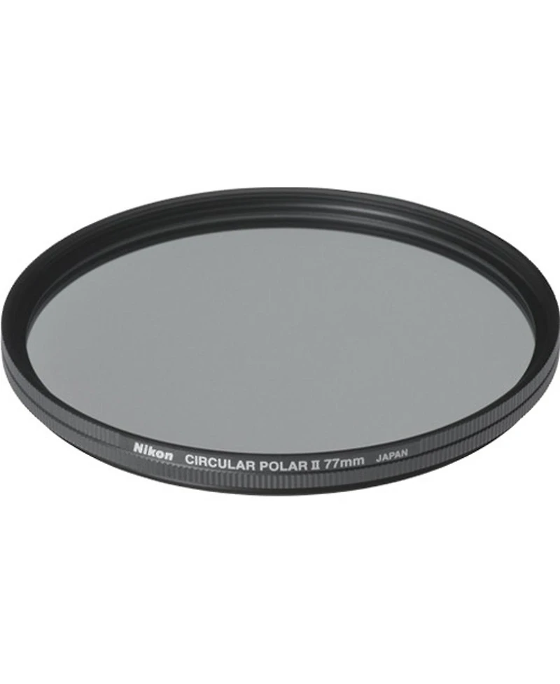 Nikon 77mm Filter Set, 77mm Nc Neutral Clear Filter and 77mm Circular Polarizer Ii Thin Ring Multi-Coated Filter
