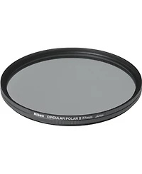 Nikon 77mm Filter Set, 77mm Nc Neutral Clear Filter and 77mm Circular Polarizer Ii Thin Ring Multi-Coated Filter