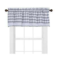 GoodGram Country Plaid Window Valance Treatment
