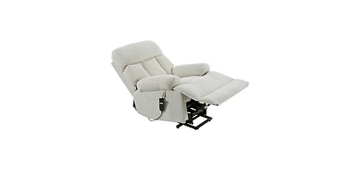 Flynama Oversized Electric Power Lift Recliner Chair for Elderly with Remote Control