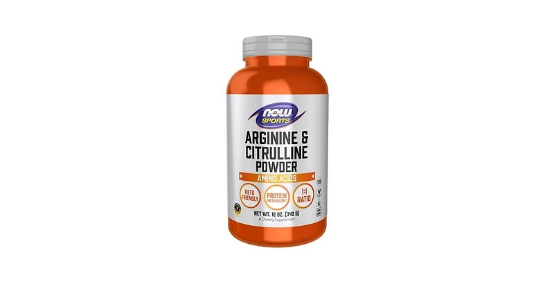 Now Foods Arginine & Citrulline Powder ,12 Oz