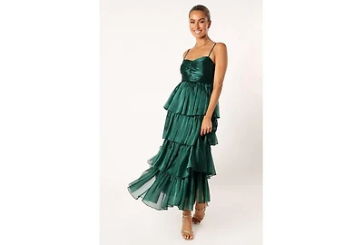 Petal and Pup Jace Tiered Maxi Dress