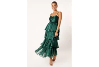 Petal and Pup Jace Tiered Maxi Dress