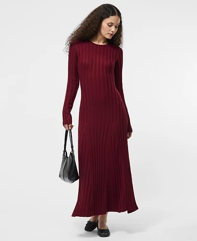 French Connection Women's Babysoft Fit & Flare Sweater Dress
