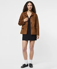 French Connection Women's Collared Long Sleeve Jacket