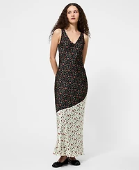 French Connection Women's Julia Ditsy Bloom Sleeveless Maxi Dress