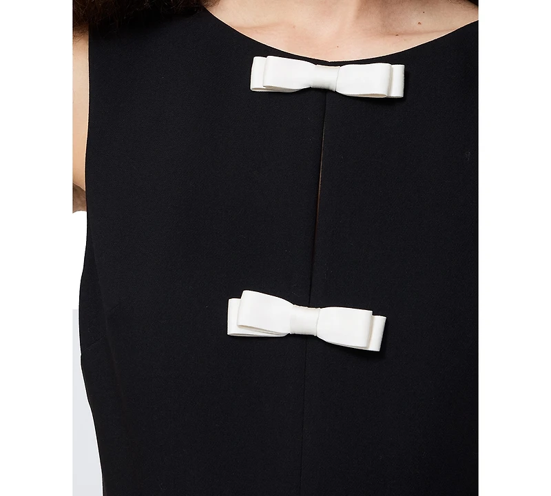 French Connection Women's Bow Detail Mini Dress