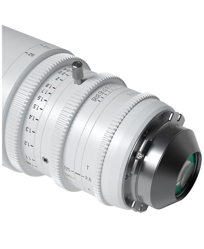 Dzofilm Pictor 20-55mm and 50-125mm T2.8 Super35 Parfocal Cine Lens Bundle for Pl Mount and Canon Ef, White