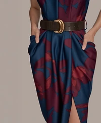 Donna Karan New York Women's Belted Sheath Dress