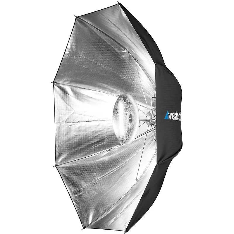 Westcott Rapid Box Switch Round Head Speedlite 2-Light Softbox Kit, Black