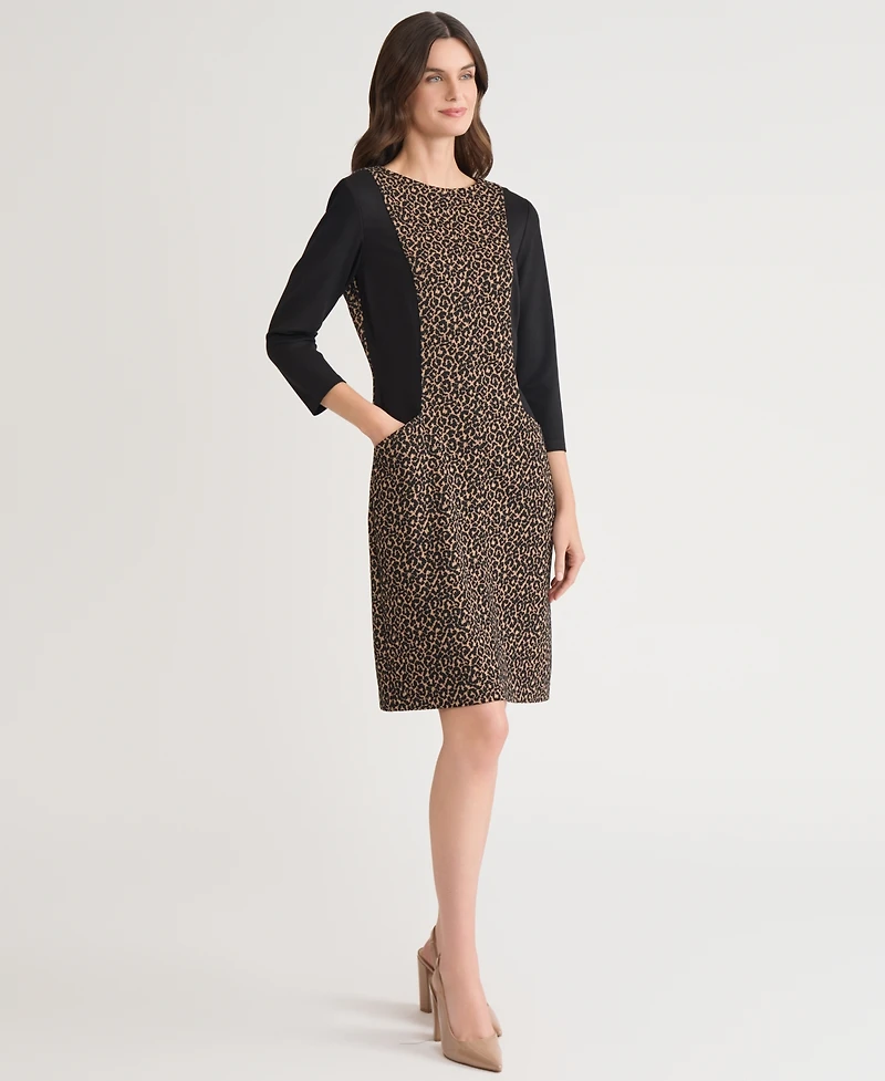 Kasper Women's and Petites Side Panel Sheath Dress