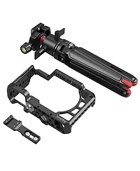 SmallRig Vlog Kit with Cage, Tabletop Mini Tripod and Cold Shoe Extension for Sony A6100/A6300/A6400/A6500
