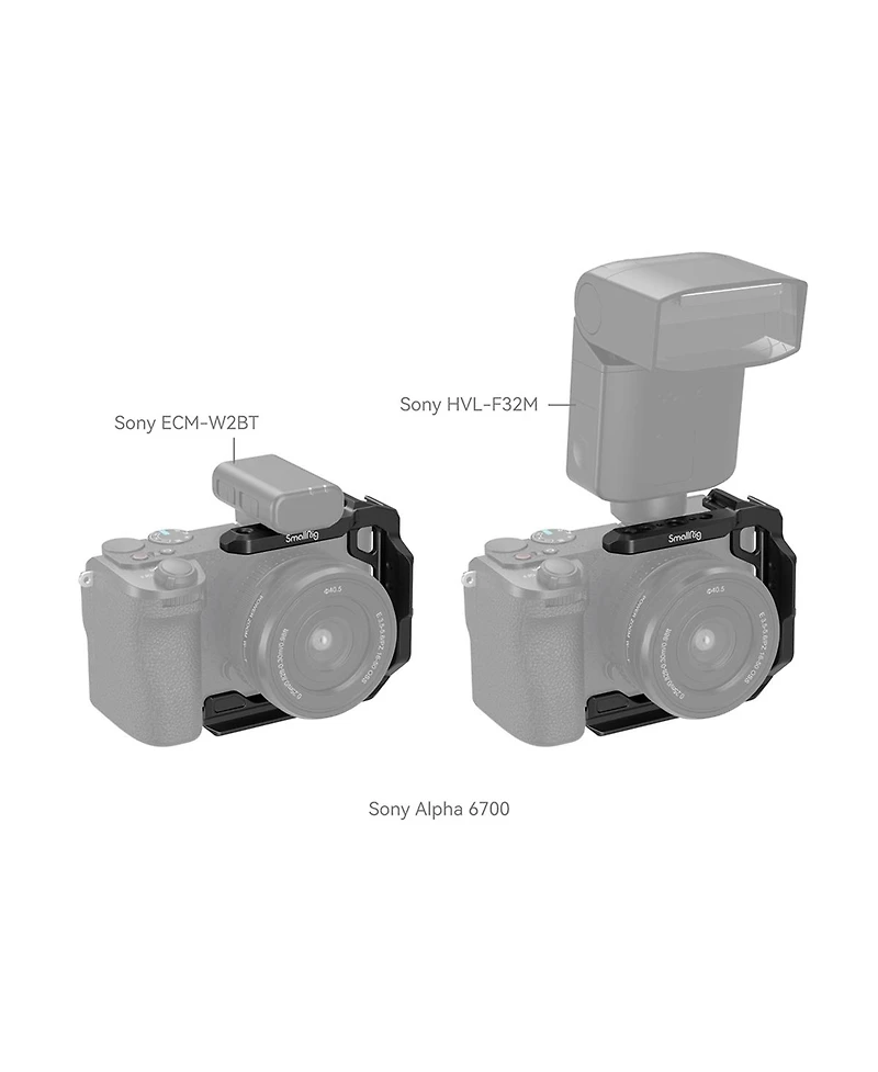 SmallRig Half Camera Cage for Sony Alpha 6700/6600/6500/6400