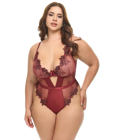 Oh La Cheri Plus Nina Sheer Teddy