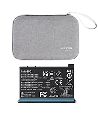 Insta360 2290mAh Rechargeable Battery for X4 8K 360 Action Camera with Carry Case