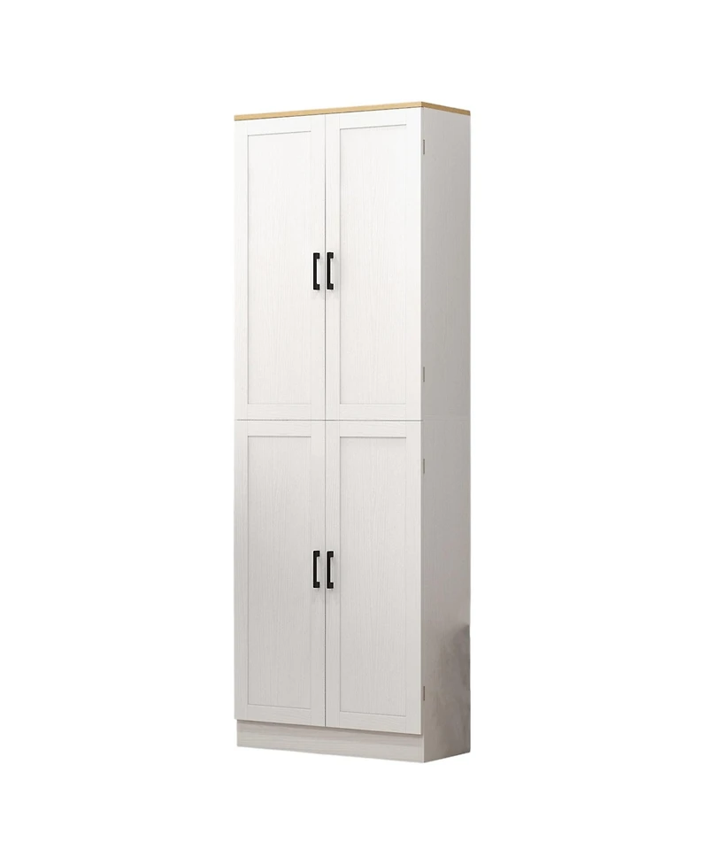 Reliable Kitchen Storage Cabinet with Flexible Shelving for Pantry and Kitchen Tools