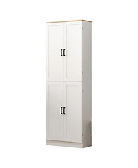 Reliable Kitchen Storage Cabinet with Flexible Shelving for Pantry and Kitchen Tools