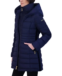 Laundry By Shelli Segal Women's Fitted Puffer Coat