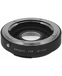Fotodiox Pro Mount Adapter with 1.4x Multi-Coated Focusing Correction Lens for Konica Ar Lens to Canon Eos Ef-Mount Camera, No Focus Confirmation Chip