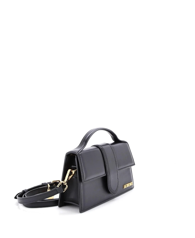 Pre-Owned Jacquemus Le Grand Bambino Flap Bag Leather