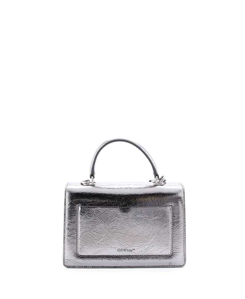 Pre-Owned Off White Jitney 1.4 Bag Leather