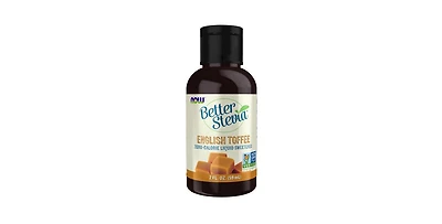 Now Foods Better Stevia English Toffee ,2 Oz