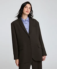 Kenneth Cole Women's Two-Button Boyfriend Blazer