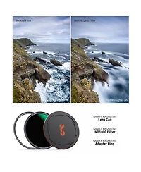 K&F Concept 62mm Nano-x Neutral Density ND1000 3.0 10-Stop Magnetic Filter