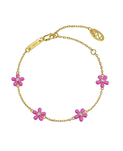 Anna Zuckerman Petit Rosie Bracelet in Rose