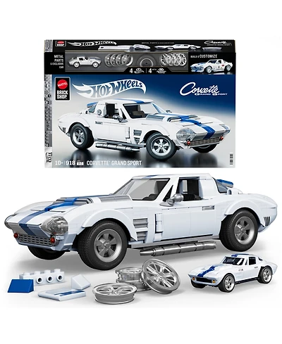 Mega Bloks Hot Wheels Corvette Grand Sport Building Toy Kit