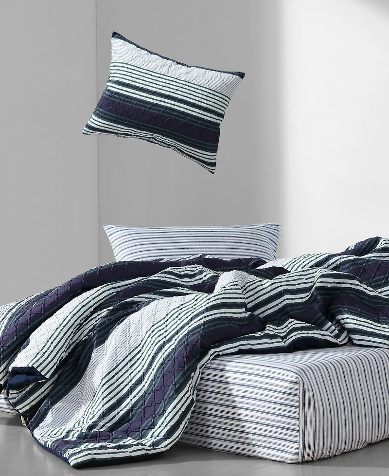 Nautica Lakefront Printed Embossed 6-Pc. Comforter Set, Twin/Twin Xl
