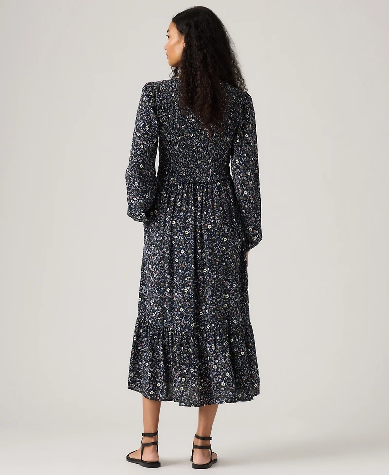 Levi's Women's Esme Long Sleeve Midi Dress