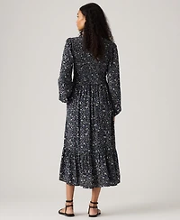 Levi's Women's Esme Long Sleeve Midi Dress