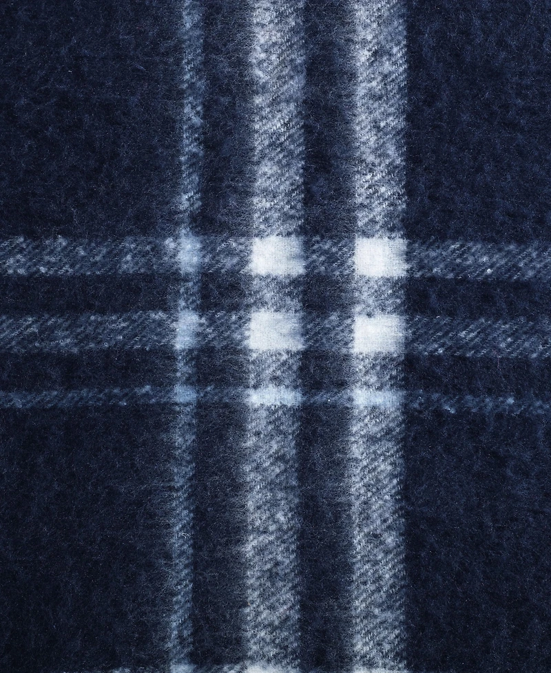Nautica Ryan Cove Plaid Faux Mohair Throw, 60" x 50"