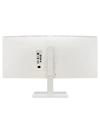 Lg 38WR85QC 37.5" 21:9 Ultrawide Qhd+ 144Hz Curved Usb-c Ips Lcd Hdr Monitor, White