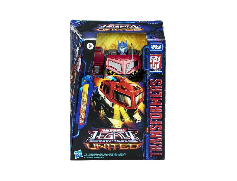 Transformers Animated Universe Optimus Prime Voyager Class | Transformers: Legacy United