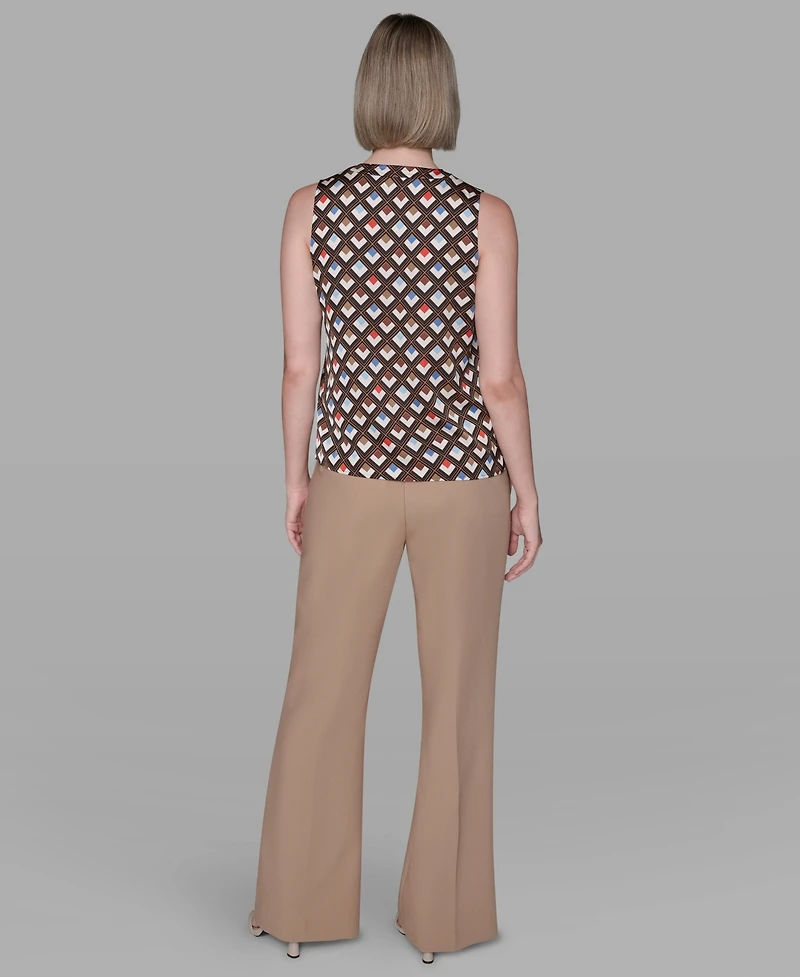 Karl Lagerfeld Paris Women's Sleeveless Top