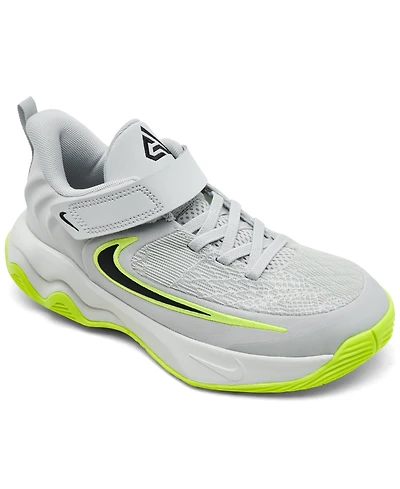 Nike Little Kid's Giannis Immortality 4 Stretch Lace Basketball Sneakers from Finish Line