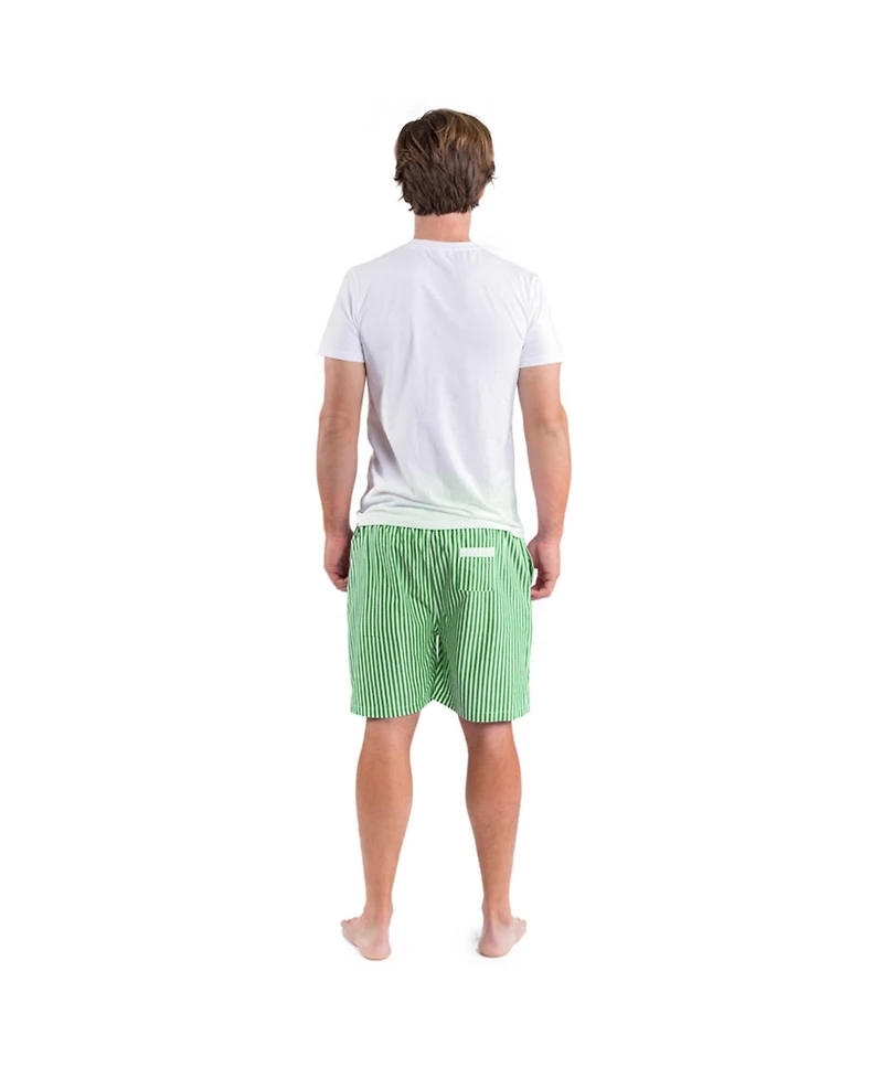 Sant and Abel Men's Braddock Green Sleep Shorts